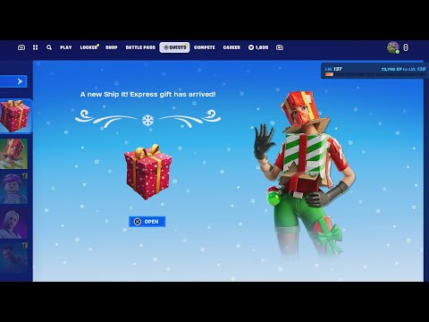 Log In To Fortnite NOW For A FREE Winterfest 2023 Reward! (NO WINTERFEST CABIN?!?!?)