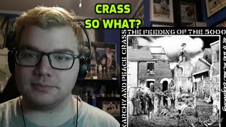 Crass - So What? Reaction! (I Love This Band!)