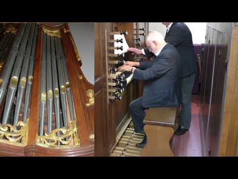 J.S. Bach Fuge g-moll BWV 578  Ton Koopman orgel Abdijkerk Den Haag-Loosduinen