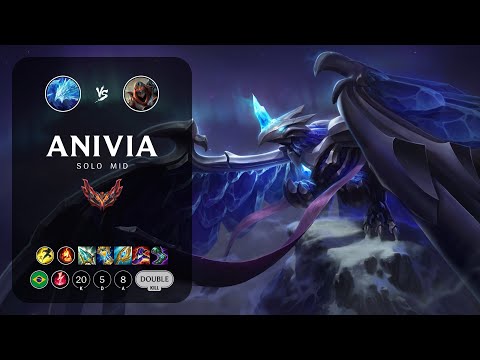 Anivia Mid vs Zed - BR Grandmaster Patch 13.8