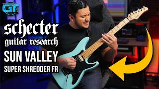 Video thumbnail for Killer Tone! Schecter Sun Valley Super Shredder FR by Gerry Trevino