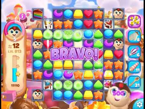 Cookie Jam Blast Level 813 - NO BOOSTERS 🍪 | SKILLGAMING ✔️