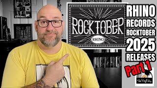 Rhino Records Rocktober 2025 Releases Part 1