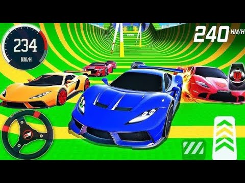 Crazy Racing Car Game Simulator - Impossible GT Car Stunts Racing - Android GamePlay