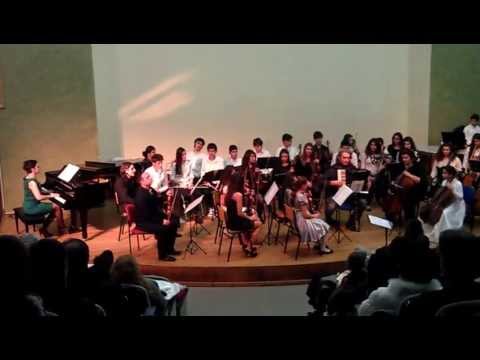 Tango  El Choclo -ορχηστρα δημοτικου ωδειου Δραμας- χατζηκυρκου δημητρης