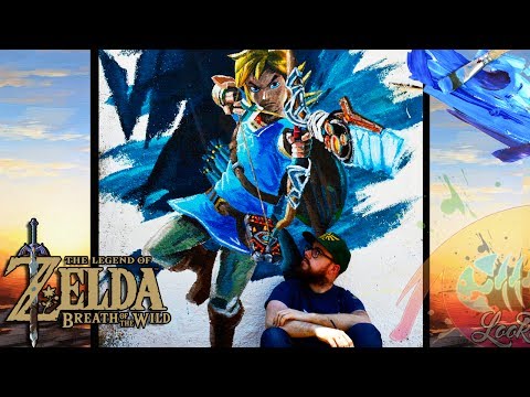 Drawing Link - The Legend of Zelda: Breath of the Wild - Nintendo Switch Video