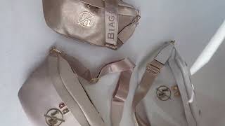 Modrá crossbody kapsička Laura Biaggi DX-JS-182-l.blue