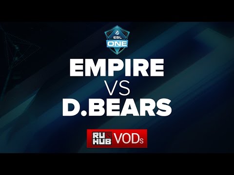 Team Empire -vs- Danish Bears || ESL One Frankfurt Quals || Game 2
