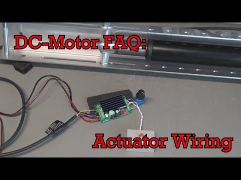 DC-Motor FAQ: Linear Actuator Wiring