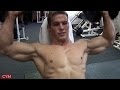19 y.o. David Prikop - shoulders training, part 2