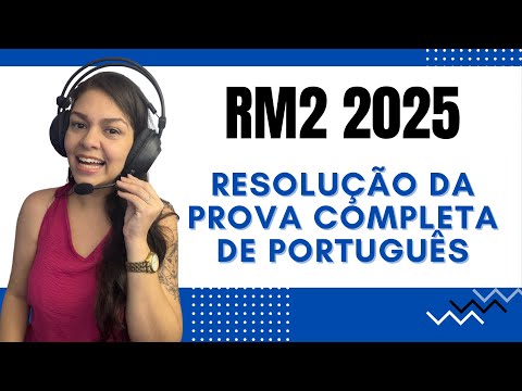 Resolução RM2 2025 - Prova completa