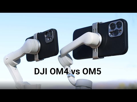 DJI Osmo Mobile 4 vs Osmo Mobile 5 - Cinematic 4k Footage Comparison - SANDMARC