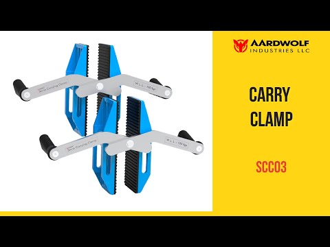 Carry Clamp for Sheet Material