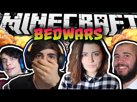 CHE TATTICA PAZZESCA, PARTITA EPICA !!!  - MINECRAFT BEDWARS W/ Anna, Tear, Tizio