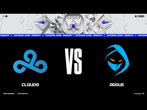 C9 vs. RGE | Worlds Group Stage Day 4 | Cloud9 vs. Rogue (2021)