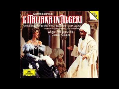 G. Rossini L'Italiana in Algeri, Baltsa, Raimondi, Dara, Lopardo, Abbado