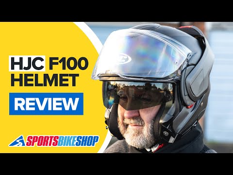 The lighter, smaller flipover helmet - HJC F100 reviewed
