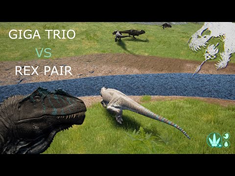 Giga Trio vs Rex Pair! 3v2 | Isle Legacy
