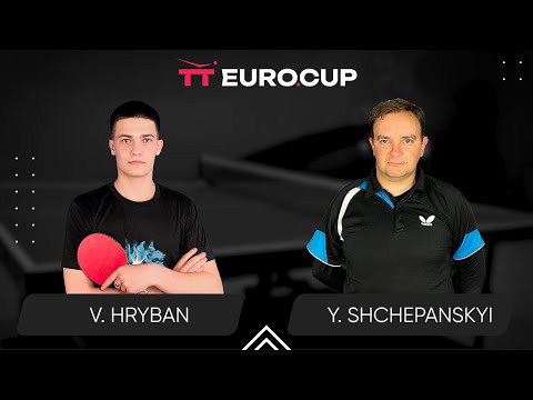 17:35 Vadym Hryban - Yurii Shchepanskyi  08.11.2023 TT Euro.Cup Ukraine Star. Table 3