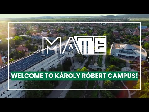 Welcome to MATE! | Károly Róbert Campus