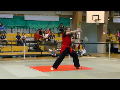 Stéphane Oberlé 2nd place World Nunchaku Championship 2012