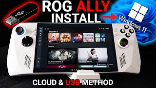 🔥How to Install Windows 11 on ASUS ROG Ally, Ally X or Xbox Ally X, Step-by-Step Guide!