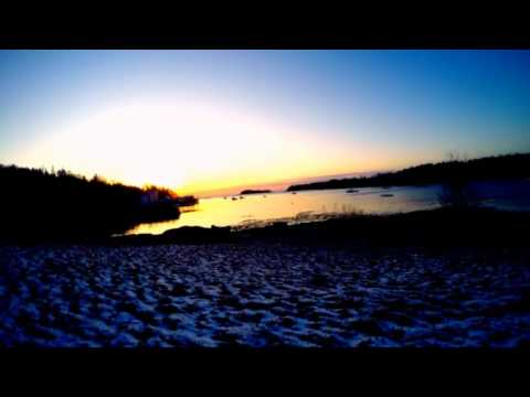 Sunrise over Tenants Harbor Maine April 2016