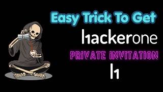 How to Get More HackerOne Private Invites in 2026 ! Easy Method m