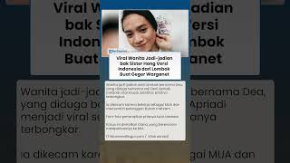 Viral Wanita Jadi jadian Sister Hong Versi Indonesia Buat Geger Warganet