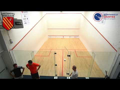 NWCSL - Cheetham Hill 3rd Team vs Tame Valley Squash Club 1st Team - Thursday 29th September 2022-P2