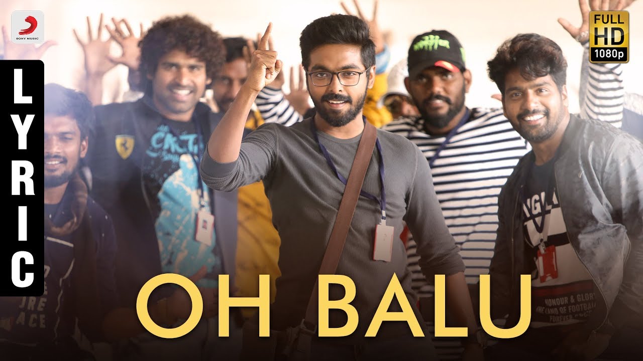 Oh Balu Lyrics  | 100% Kadhal | G.V.Prakash Kumar | Suchith Suresan | G.V.Prakash Kumar
