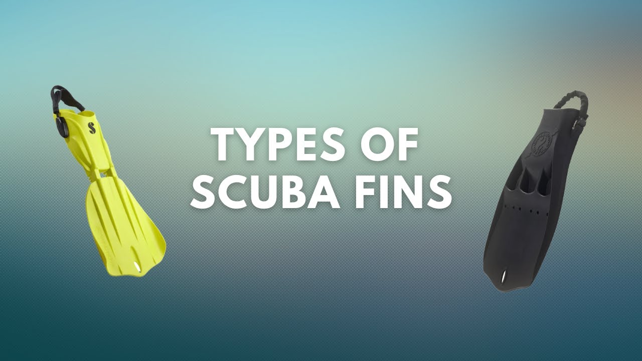 Types of scuba fins