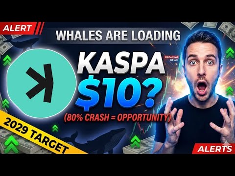 Warum Kaspa 2026 alle überraschen wird | Technische Analyse (0,04 bis 10 US-Dollar)