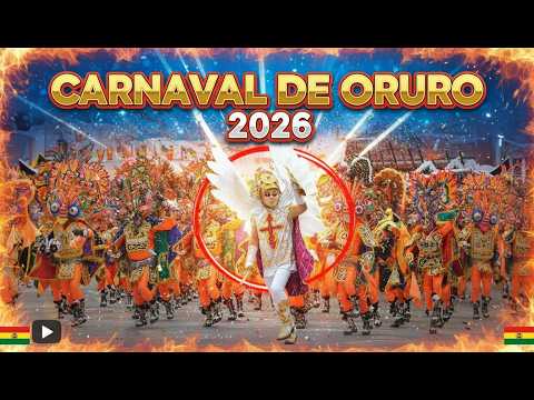 🎉 CARNAVAL DE ORURO 2026 EN VIVO 🔥 ENTRADAS FOLKLÓRICAS IMPRESIONANTES 🇧🇴✨