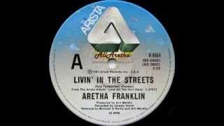 Aretha Franklin - Livin' In The Streets / There's A Star For Everyone - 7" Australia - 1982