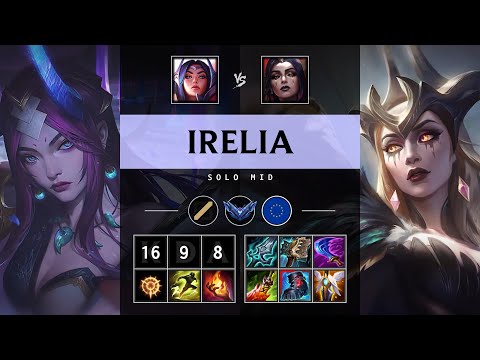 Irelia Mid vs LeBlanc - EUW Diamond Patch 25.16