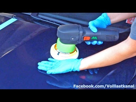 AUTO POLIEREN mit EXZENTER POLIERMASCHINE - KOCH CHEMIE SYSTEM Anleitung / How To Polish a Car