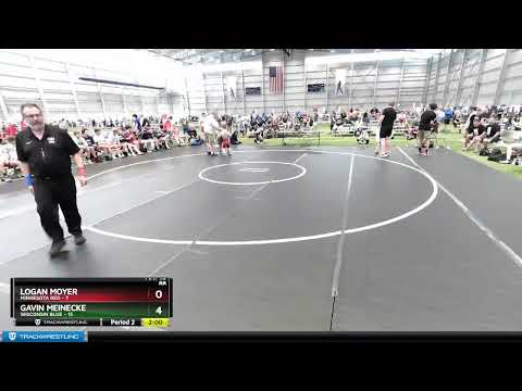 88 Lbs Placement Matches (16 Team) - Logan Moyer, Minnesota Red Vs Gavin Meinecke, Wisconsin Blue
