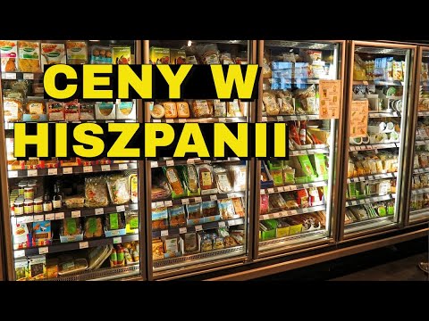 Ceny w Hiszpanii, koszty życia, inflacja w Hiszpanii, Zakupy w hiszpańskim markecie Auchan