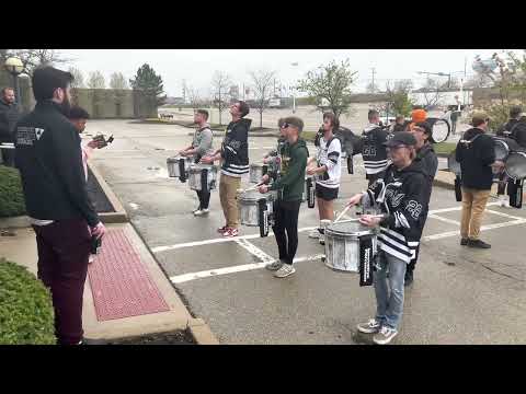 MBI Indoor Percussion 2022 - Show Segments In the Lot - Dayton Mall