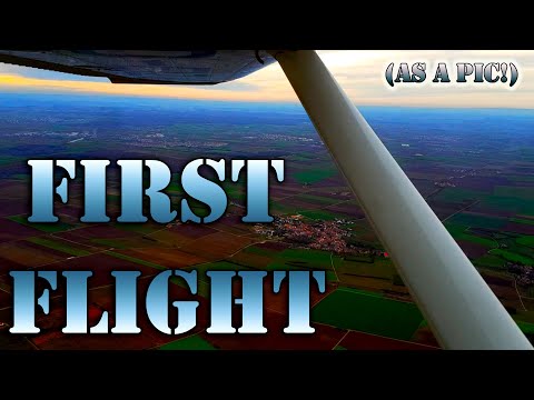 My First Flight as Pilot in Command - Cessna F 152