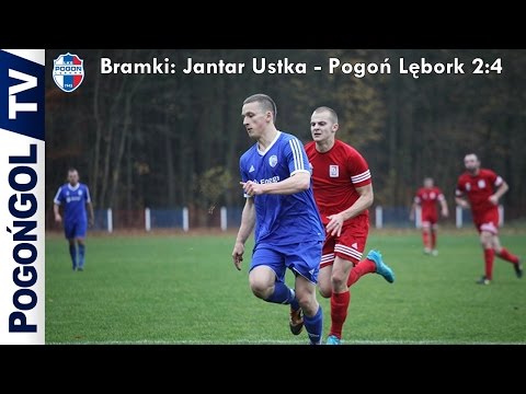 Bramki: Jantar Ustka - Pogoń Lębork 2:4