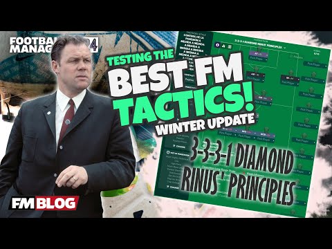 3331 Diamond Rinus' Principles | Testing the Best FM24 Tactics | Football Manager 2024