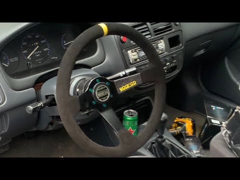 NRG quick release tutorial 96-2000 Honda civic