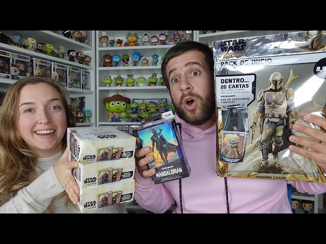 Vídeo relacionado con Top Trumps Juego de Cartas Star Wars The Mandalorian Limited Editions, Juega con Greef Karga, Moff Gideon, Boba Fett, Koska Reeves y el Propio Grogu, Regalo y Juguete para niños y niñas a Partir de 6