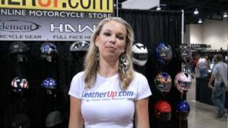Ashley  - Leatherup.com Girl at Las Vegas BikeFest 2010, Cashman Center