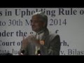 Role Of Courts In Upholding The Rule Of Law