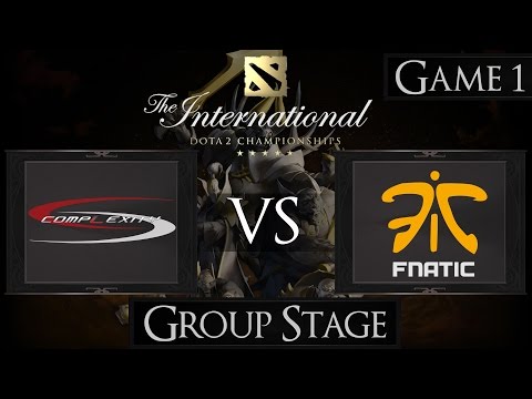 Dota 2 The International 2015 CompLexity vs Fnatic