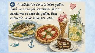 📖 A2 Okuma-Anlama | Hırvatistan Tatili