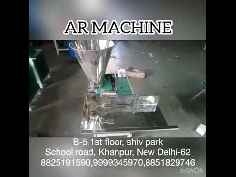 Fully Automatic Dry Dhoop Batti Making Machine